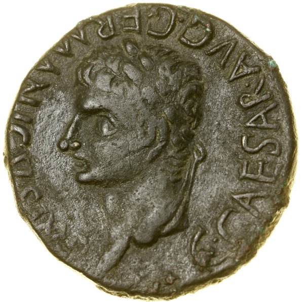 As, (37–41), Segovia; Aw: Głowa cesarza w wieńcu