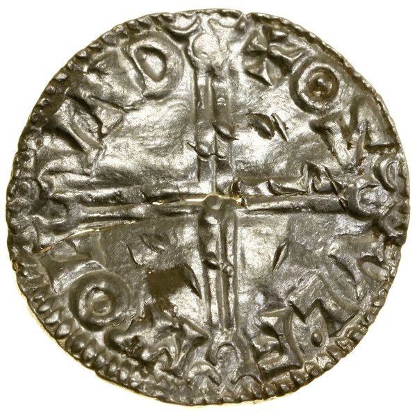 Denar typu Long Cross, (997–1003), Londyn, mincerz Osulf
