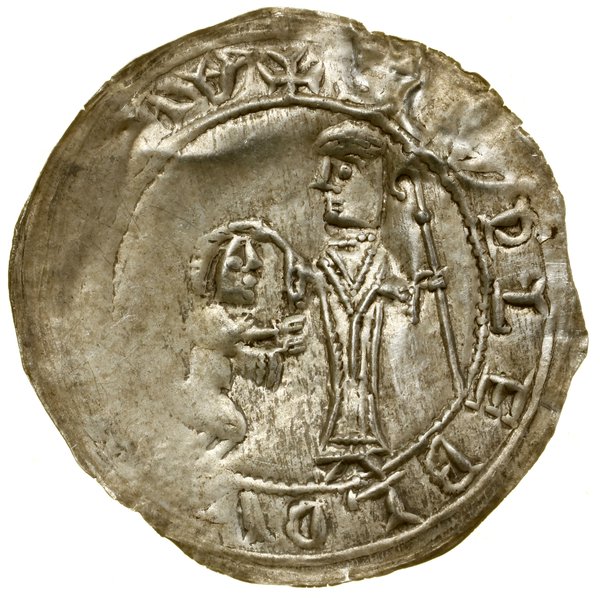 Brakteat absolucyjny, (1137–1138), Kraków; Św. W