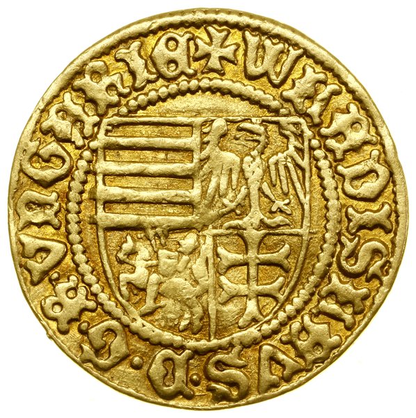 Goldgulden, (1443), Sybin (węg. Nagyszeben); Aw: