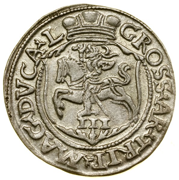 Trojak, 1564, Wilno; końcówki legend L / L, na a