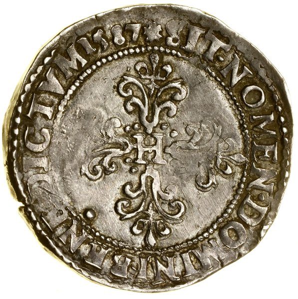 1/2 franka, 1587 T, Nantes