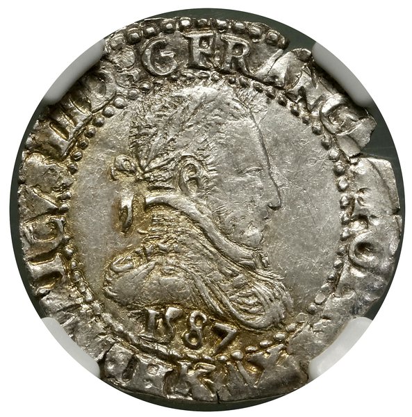 1/4 franka, 1587 F, Angers