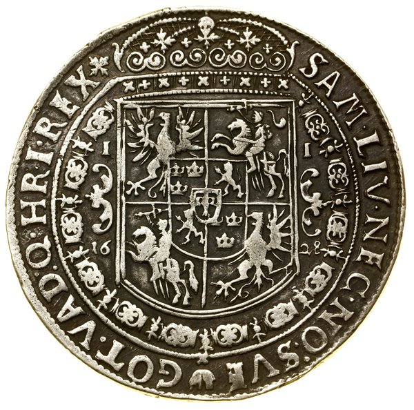 Talar, 1628, Bydgoszcz; Aw: Półpostać króla z sz