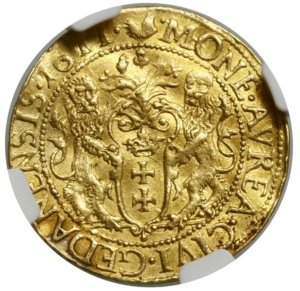 Dukat, 1611, Gdańsk; Aw: Popiersie króla w dużej