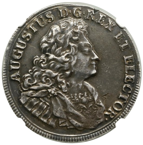 2/3 talara (gulden), 1709, Drezno