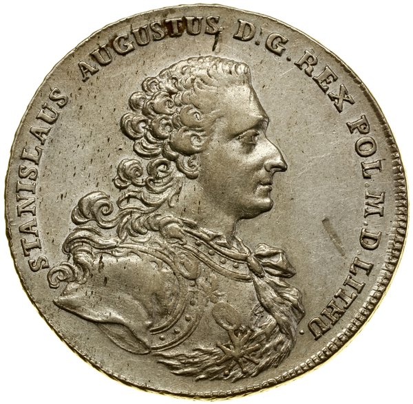 Talar, 1766 FS, Warszawa; Aw: Popiersie króla w 