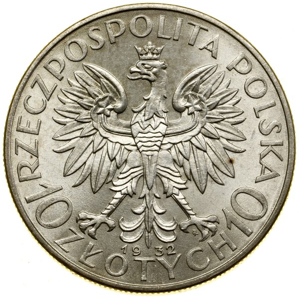 10 złotych, 1932, Warszawa