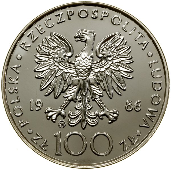100 złotych, 1986, Szwajcaria