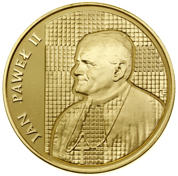 Komplet monet z Janem Pawłem II – popiersie w le