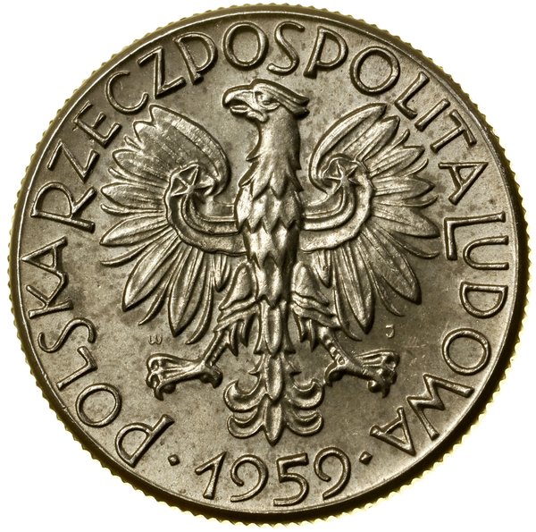 5 złotych, 1959, Warszawa; Symbole Gospodarki Na