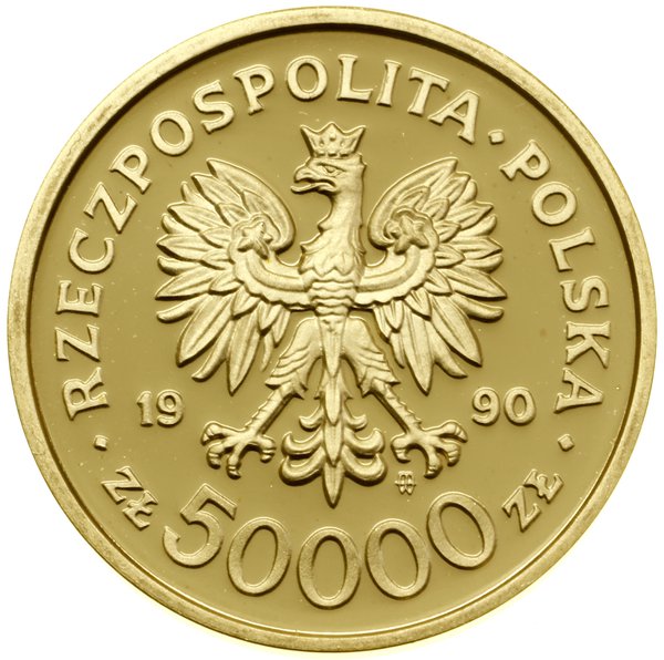 Komplet monet na 10-lecie Solidarności – 200.000