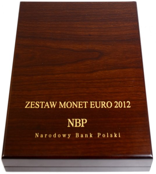 Kompletny zestaw monet Euro 2012 Polska – Ukraina, Warszawa