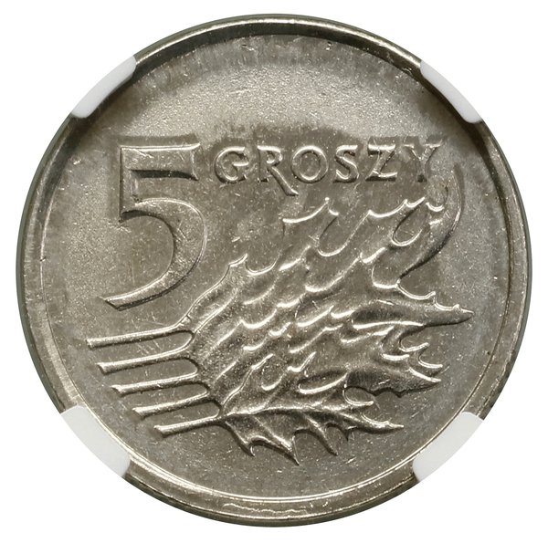 5 groszy, 2006, Warszawa; bez napisu PRÓBA; Parc