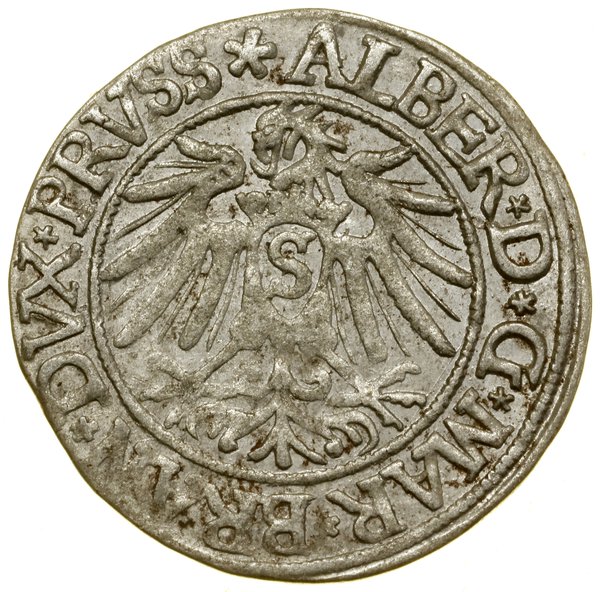 Grosz, 1538, Królewiec