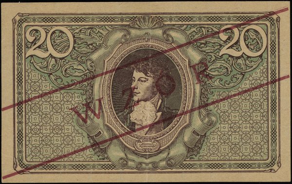 20 marek polskich, 17.05.1919; seria ID, numerac