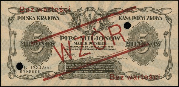 5.000.000 marek polskich, 20.11.1923