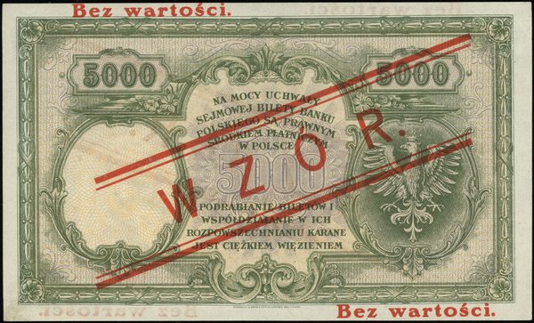 5.000 złotych, 28.02.1919