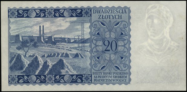 20 złotych, 15.08.1939