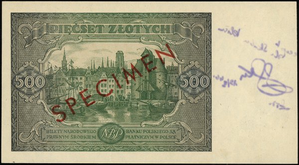500 złotych, 15.01.1946
