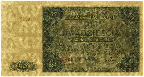 20 złotych, 15.07.1947