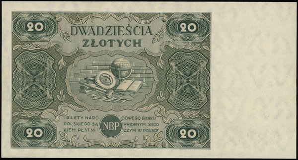 20 złotych, 15.07.1947