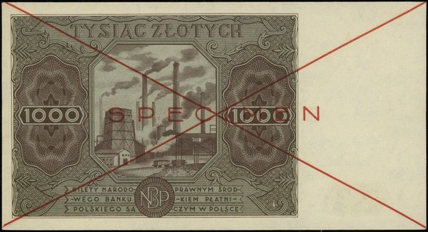 1.000 złotych, 15.07.1947; seria A, numeracja 12