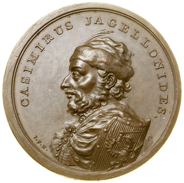 Suita Królewska – komplet 23 medali wybitych w miedzi, autorstwa Jana Filipa Holzhaeussera  oraz Jana Jakuba Reichla