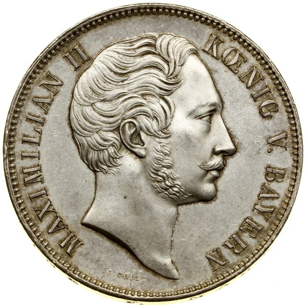 Dwutalar = 3 1/2 guldena, 1849, Monachium; AKS 1