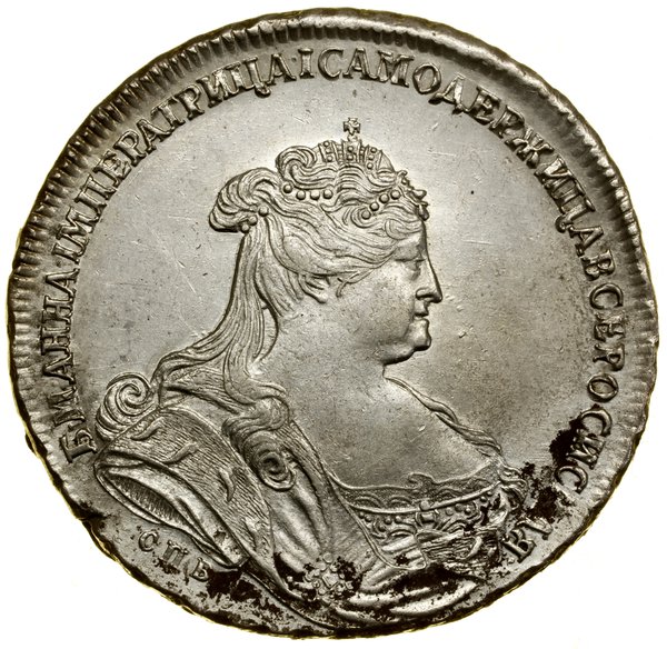 Rubel, 1739, Petersburg
