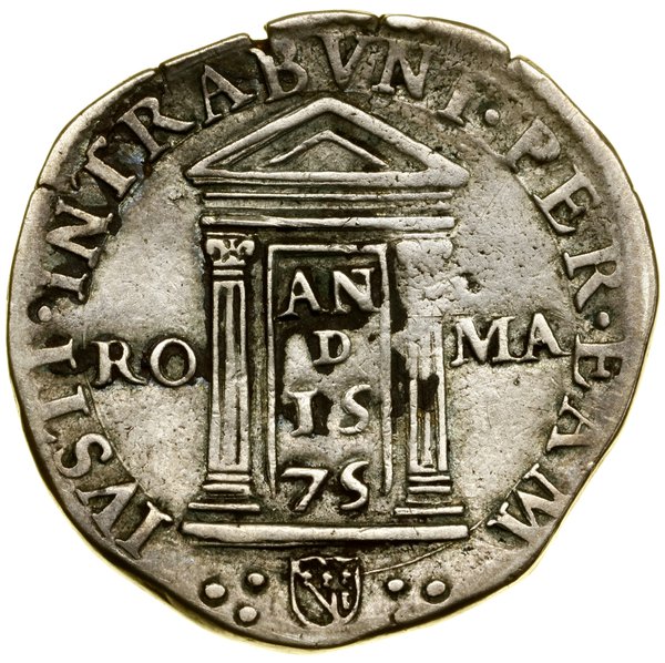 Teston, 1575, Rzym