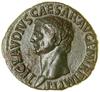 As, (ok. 50–54), Rzym; Aw: Głowa cesarza w lewo,