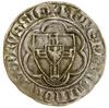 Półskojec, (ok. 1364–1379); Aw: Tarcza Wielkiego Mistrza w sześciopłatkowej rozecie, + MONETΛ  (dw..