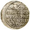 Trojak, 1619, Ryga; duże popiersie króla; Iger R