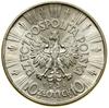 10 złotych, 1936, Warszawa; Józef Piłsudski; Kop. 3004, Parchimowicz 124c; piękna moneta  z dużym ..