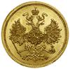 5 rubli, 1862 СПБ ПФ, Petersburg; Bitkin 8, Fr. 163, GM tabl. VIII.1, Uzdenikow 0245; złoto, 6.53 ..