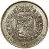 1/2 korony, 1823, Londyn; KM 688, S. 3808; srebro, 14.10 g; bardzo ładne.