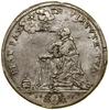 1/2 piastry, 1697, Rzym; na rewersie FIAT PAX IN