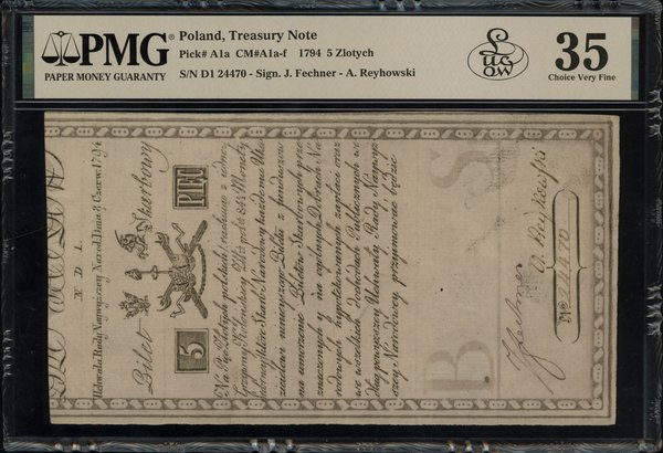 5 złotych polskich, 8.06.1794