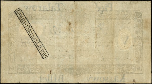 5 talarów, 1.12.1810