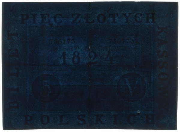 5 złotych polskich, 1824