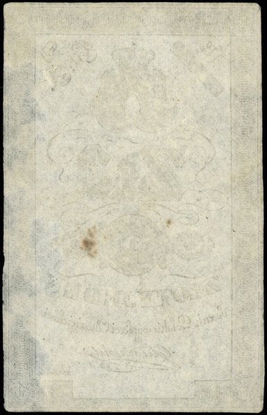 Próbny druk – 1 złoty polski, 1831