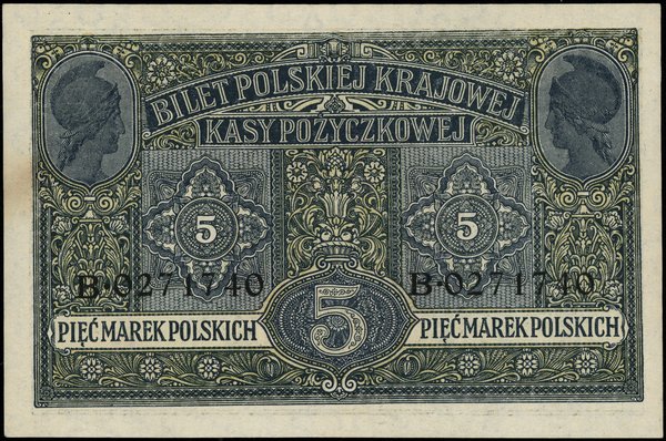 5 marek polskich, 9.12.1916