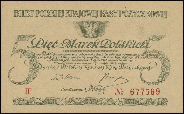 5 marek polskich, 17.05.1919