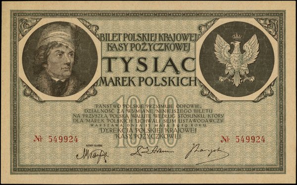 1.000 marek polskich, 17.05.1919