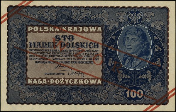 100 marek polskich, 23.08.1919