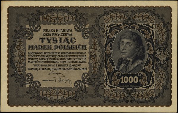 1.000 marek polskich, 23.08.1919