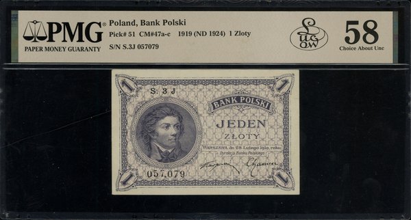 1 złoty, 28.02.1919