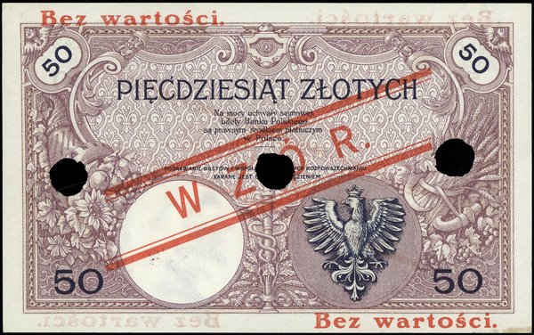 50 złotych, 28.02.1919