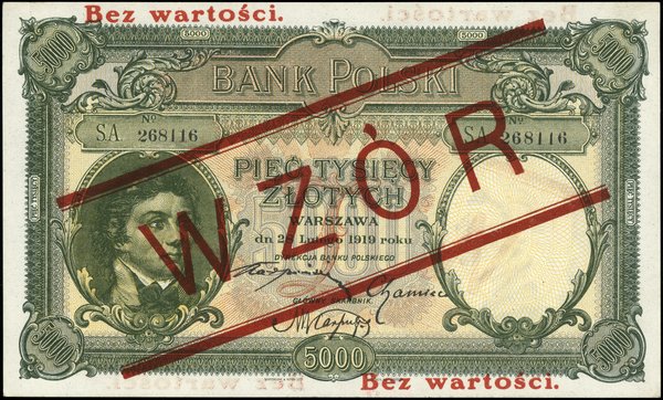 5.000 złotych, 28.02.1919